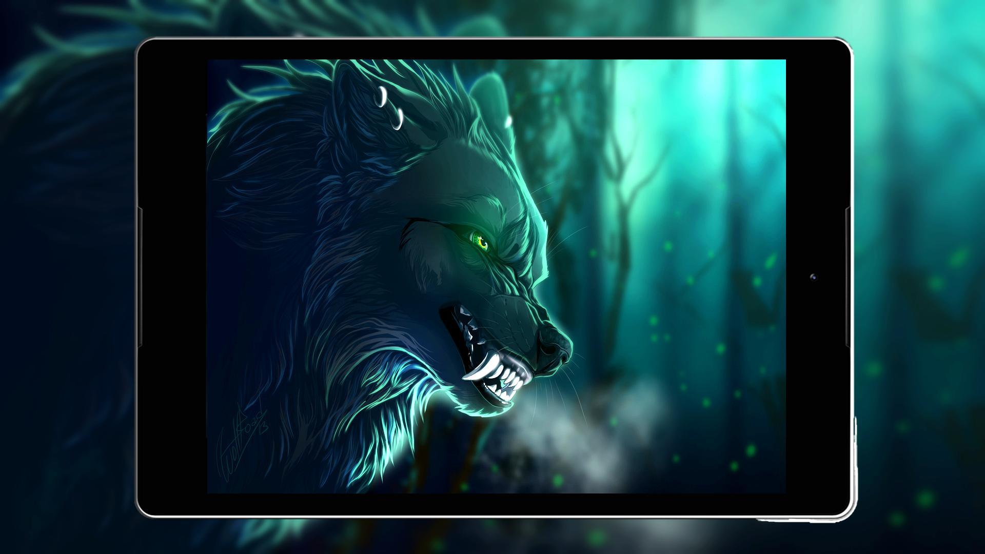 Wolf Gaming Wallpaper 4K