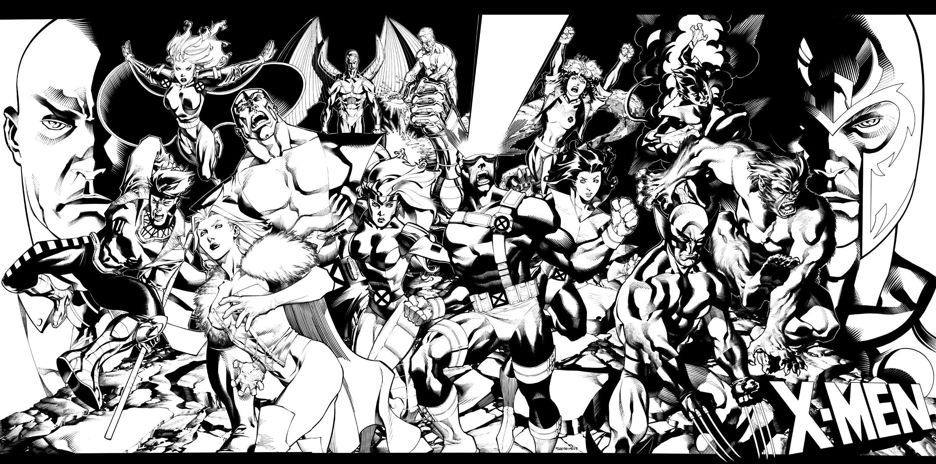 Black and White Comic Wallpapers Top Free Black and White Comic