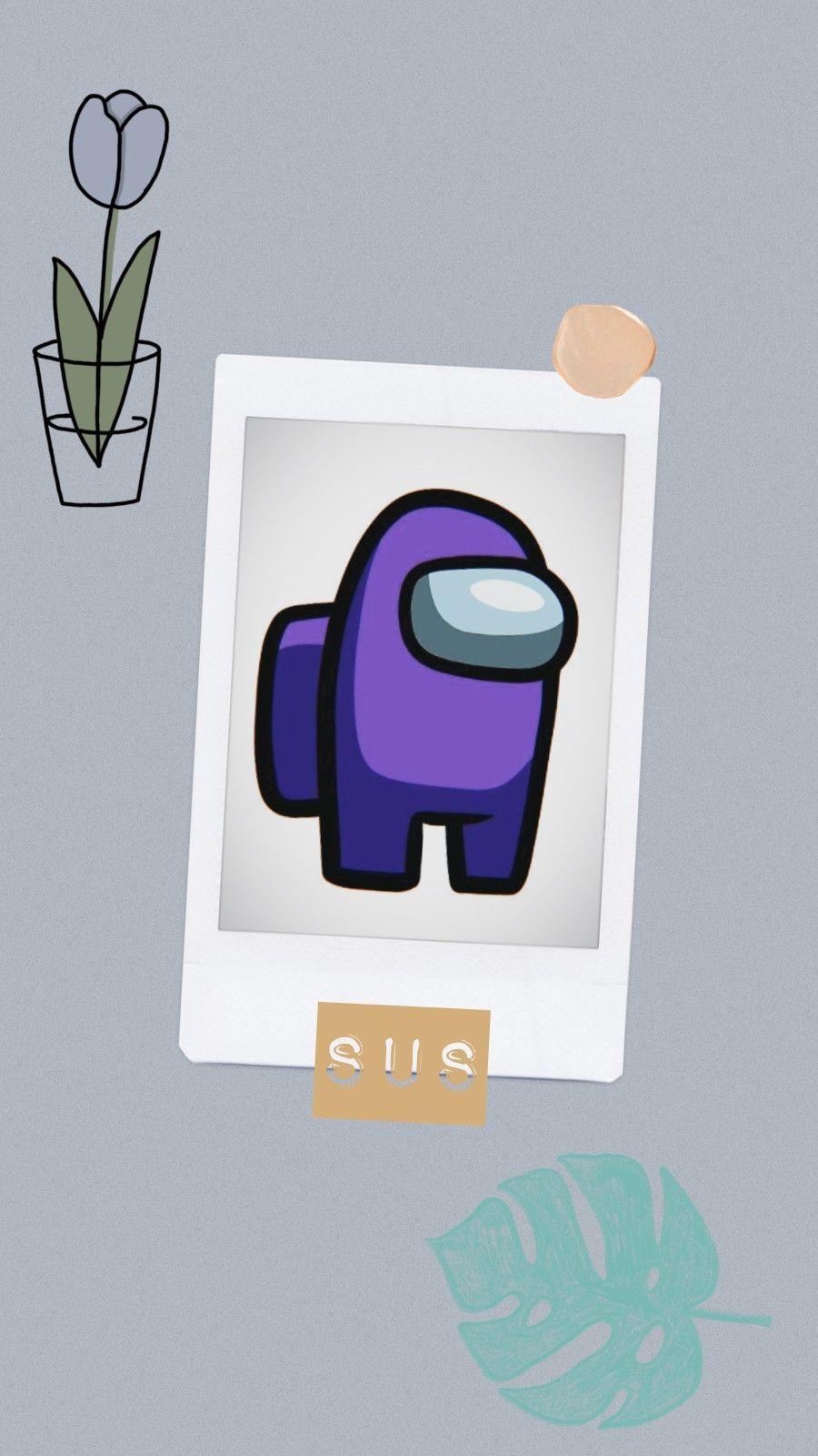 Purple Among Us Wallpapers Top Free Purple Among Us Backgrounds