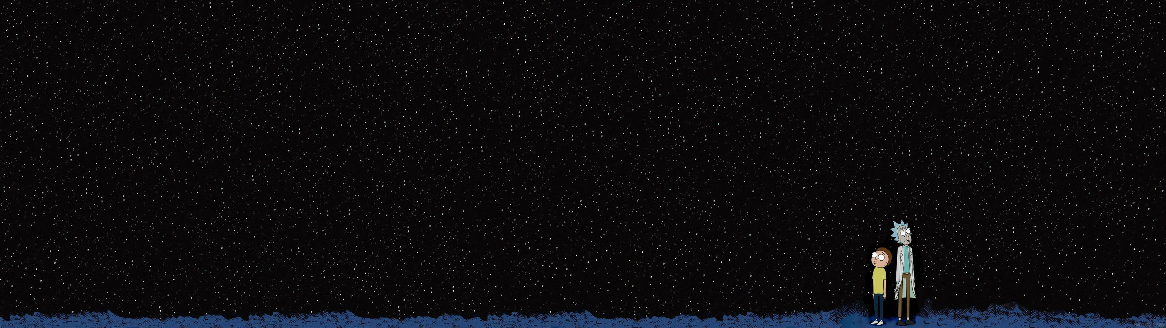 Rick and Morty Dual Monitor Wallpapers Top Free Rick and Morty Dual