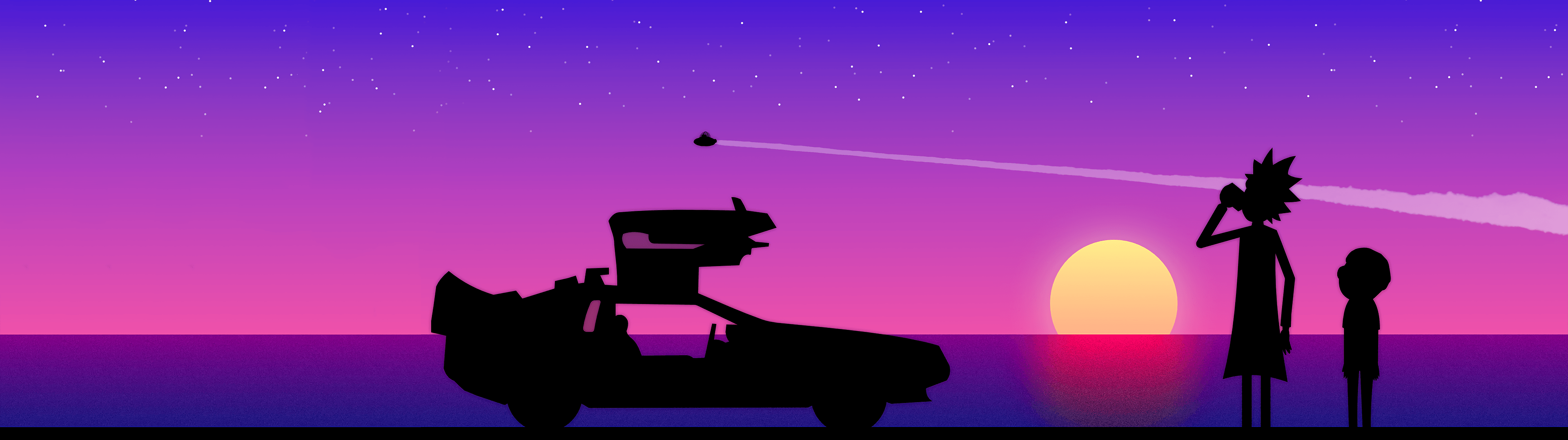 Rick and Morty Dual Monitor Wallpapers Top Free Rick and Morty Dual