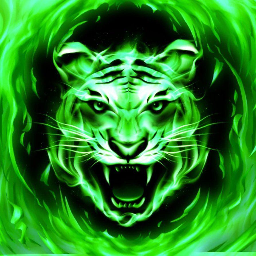 Green Tiger Wallpapers Top Free Green Tiger Backgrounds WallpaperAccess