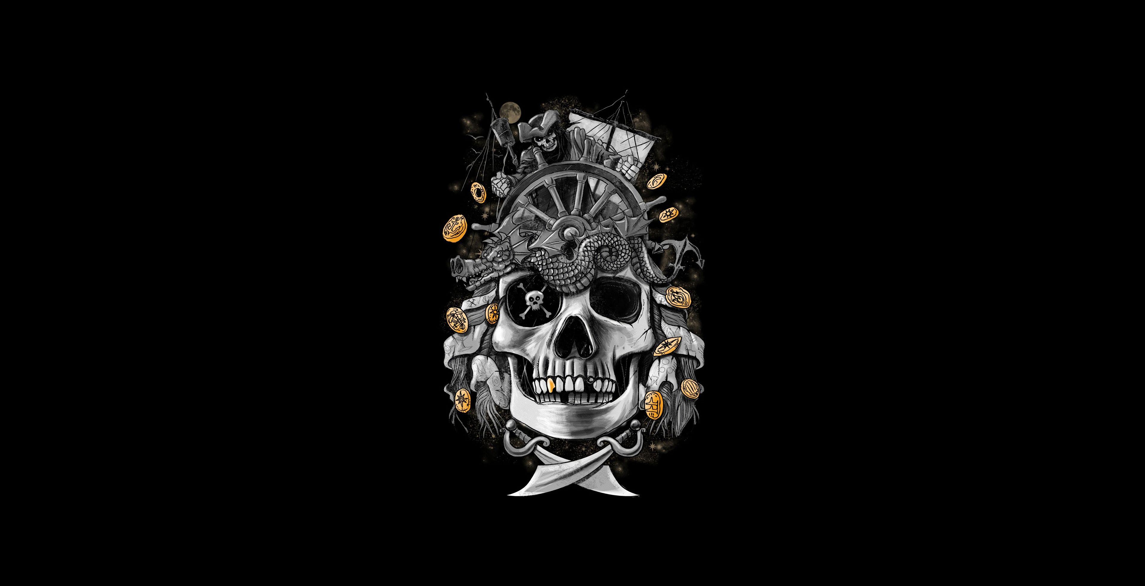 Gold Skull Wallpapers Top Free Gold Skull Backgrounds WallpaperAccess