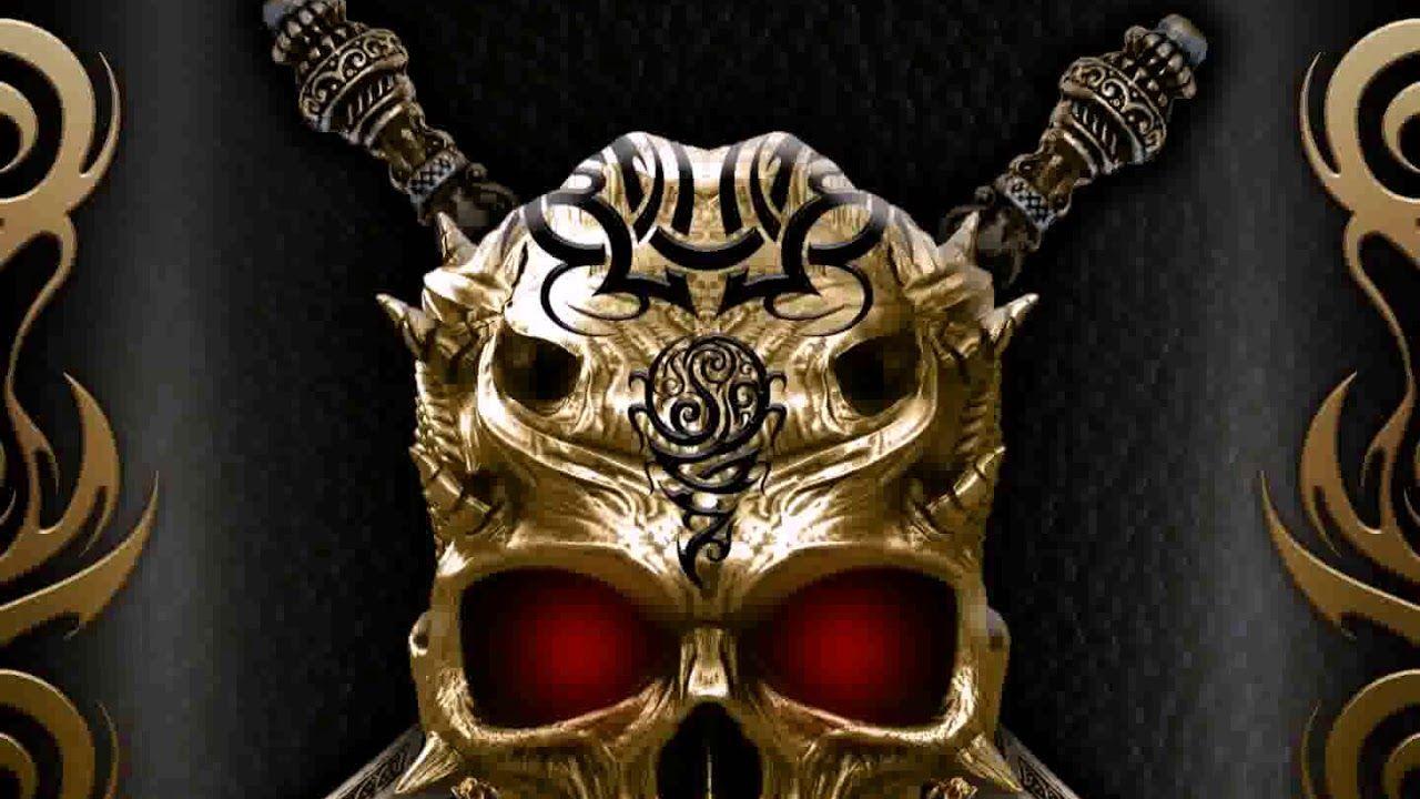 Gold Skull Wallpapers Top Free Gold Skull Backgrounds WallpaperAccess