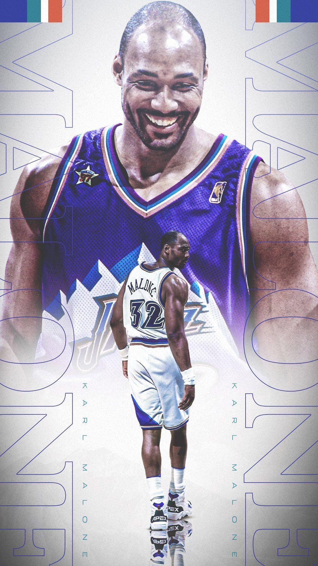 Karl Malone Wallpapers Top Free Karl Malone Backgrounds WallpaperAccess(06)