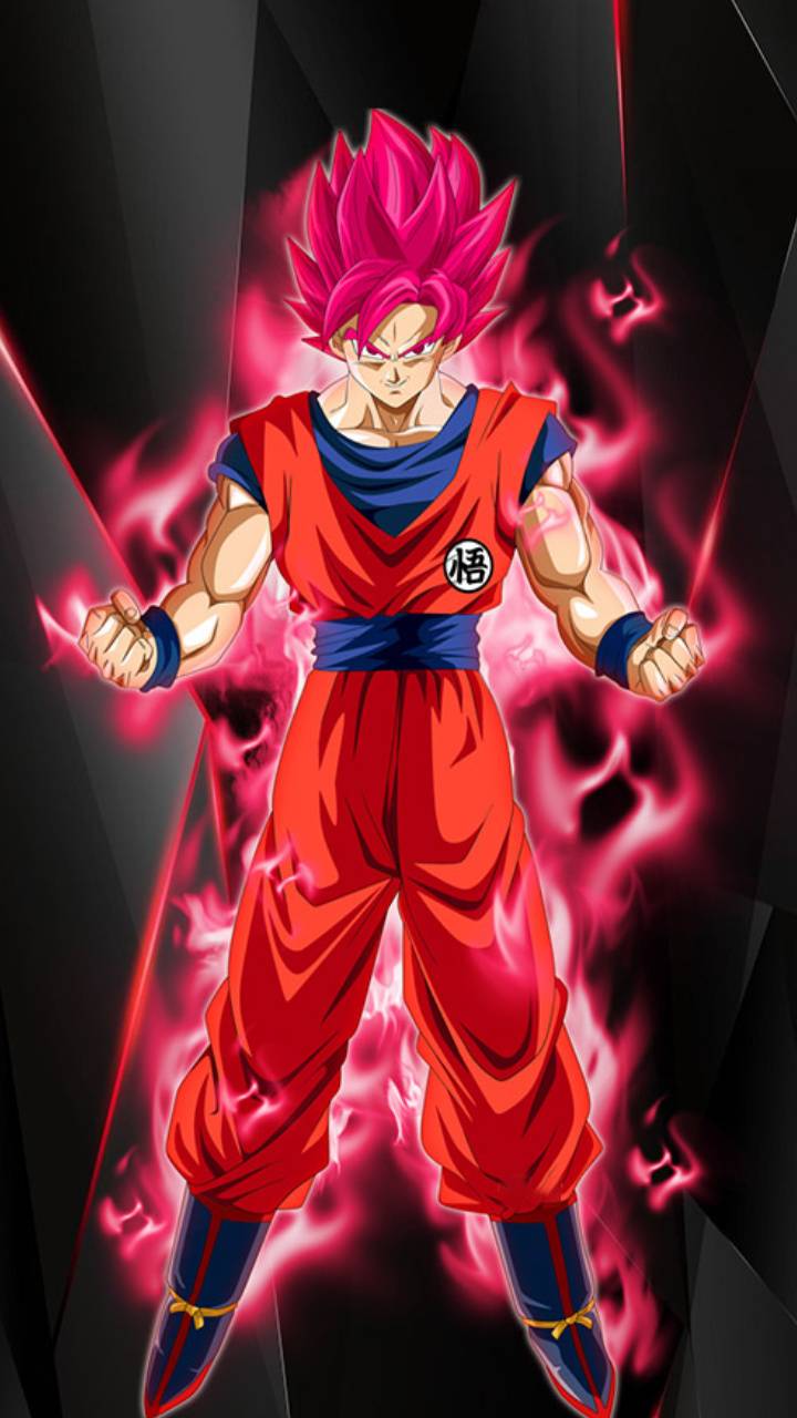 Goku Red Wallpapers Top Free Goku Red Backgrounds WallpaperAccess