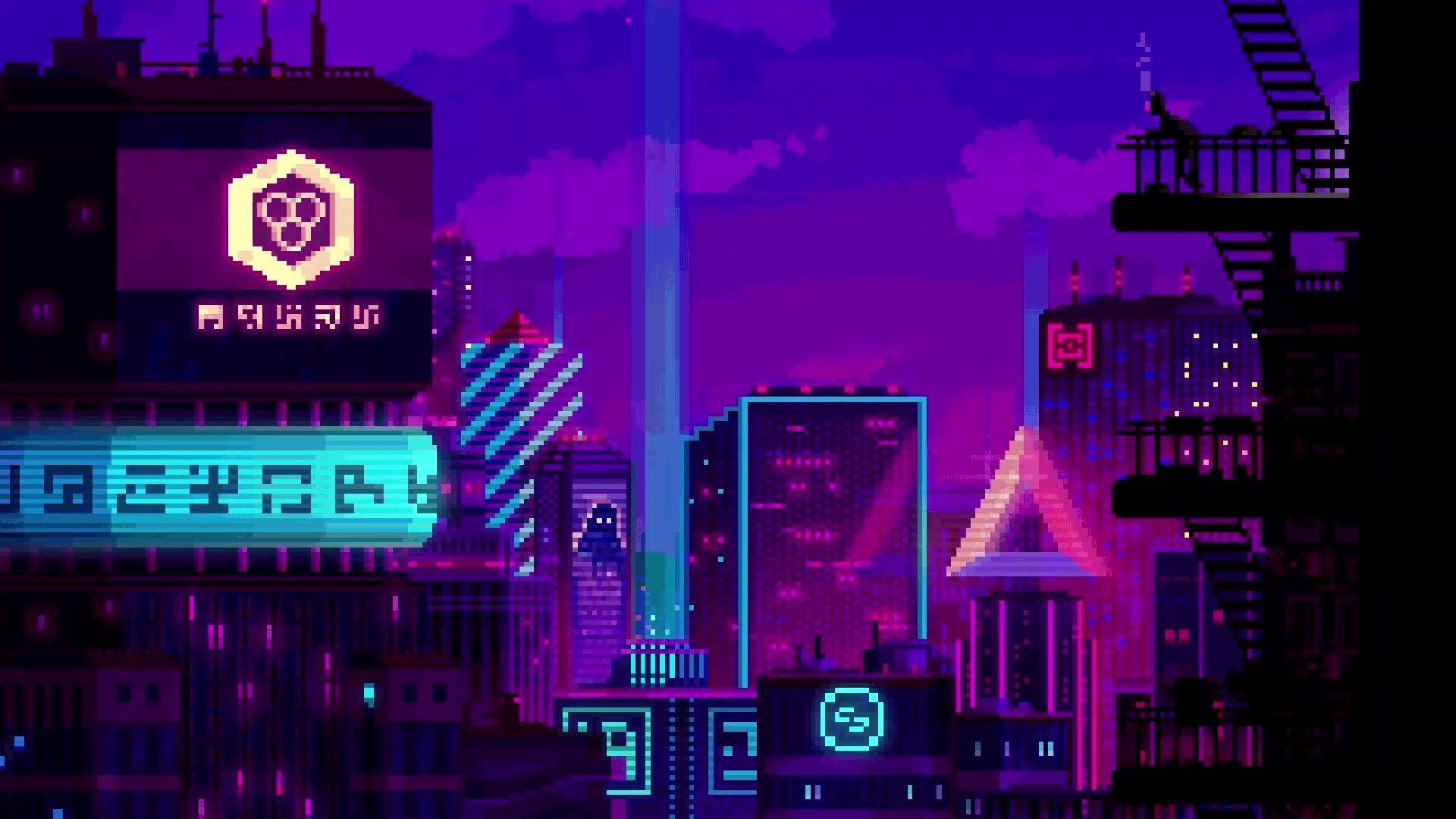 8Bit City Wallpapers Top Free 8Bit City Backgrounds WallpaperAccess