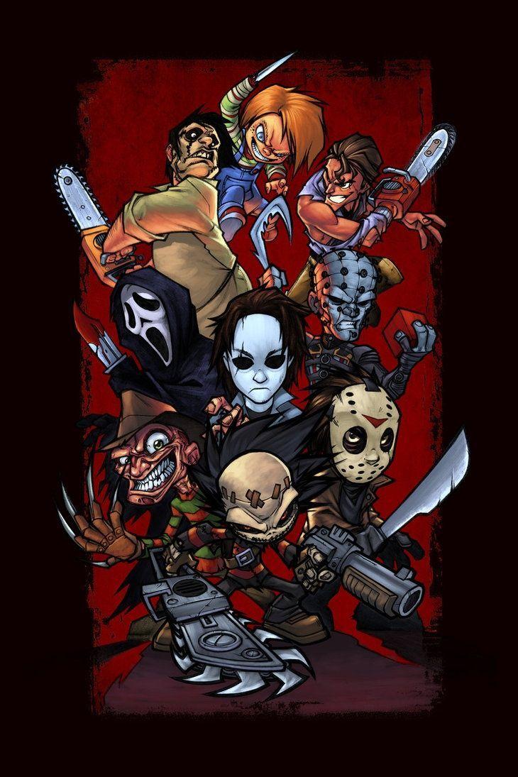 Horror Characters Wallpapers Top Free Horror Characters Backgrounds