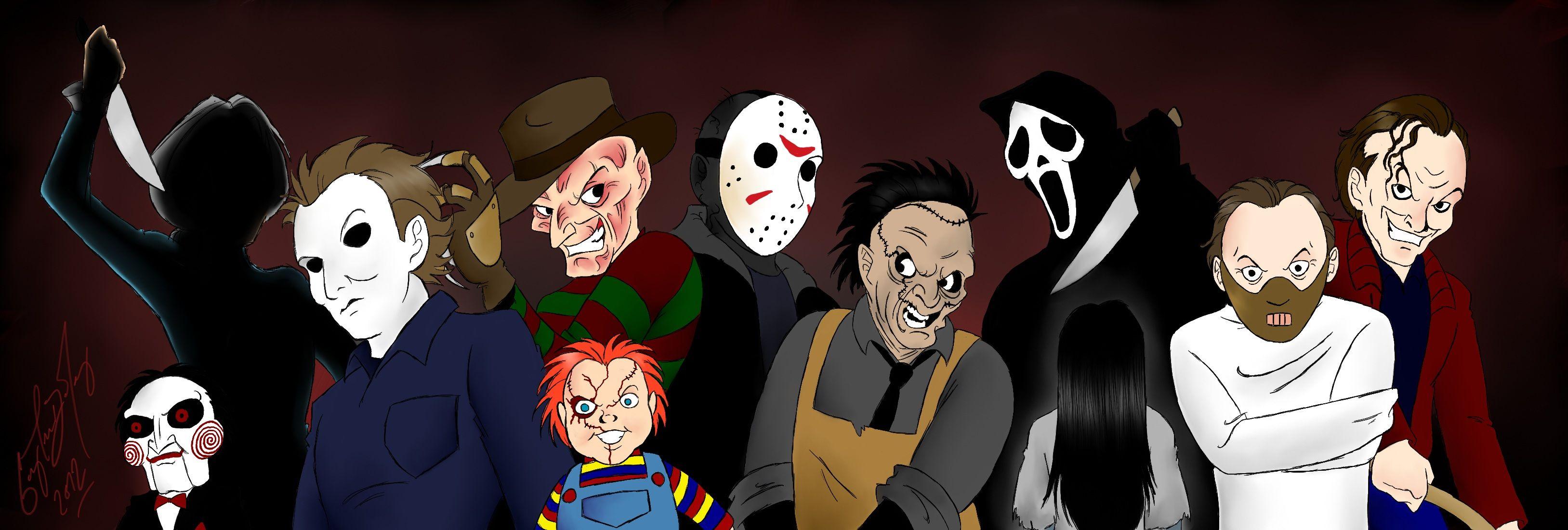 Horror Characters Wallpapers Top Free Horror Characters Backgrounds WallpaperAccess