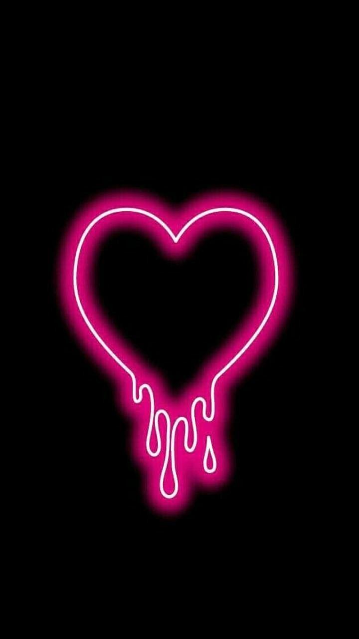 Blue Neon Heart Wallpapers Top Free Blue Neon Heart Backgrounds