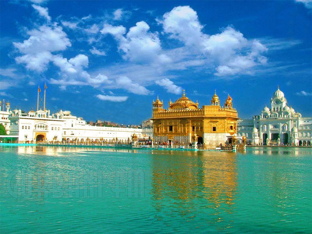 Golden Temple Wallpaper 3d