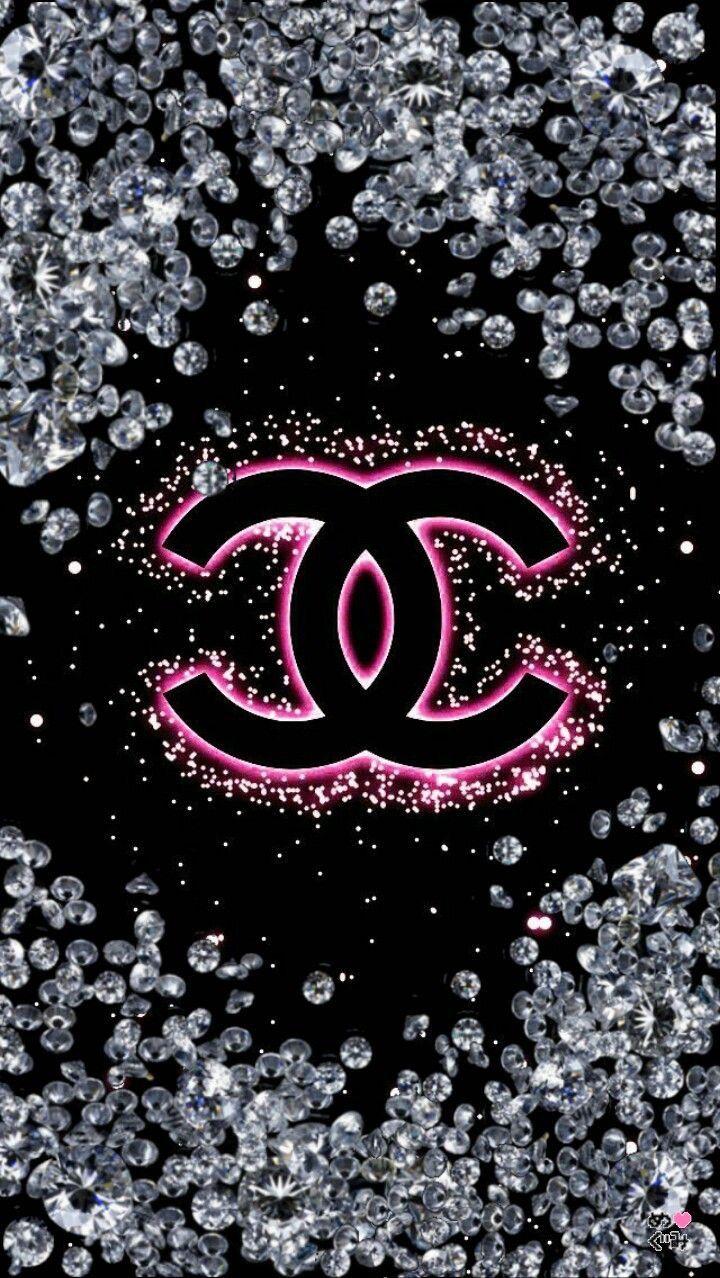 Glitter Chanel Wallpapers Top Free Glitter Chanel Backgrounds