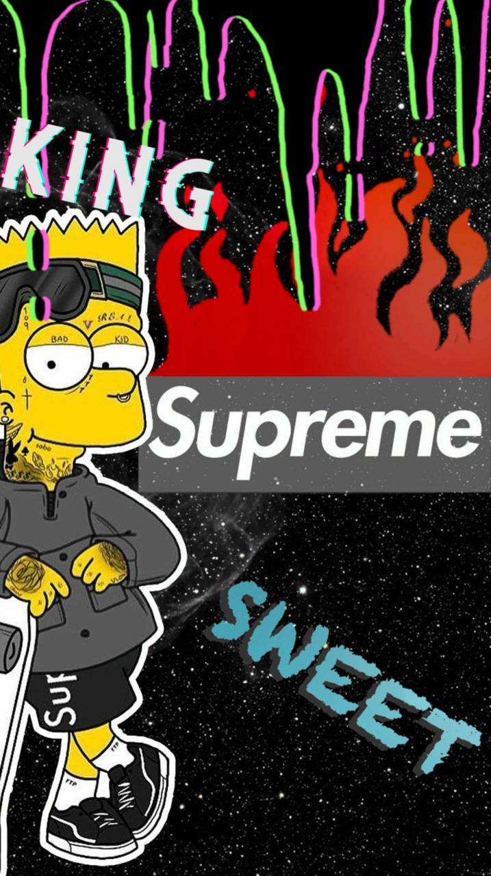 Supreme Simpson Wallpapers Top Free Supreme Simpson Backgrounds