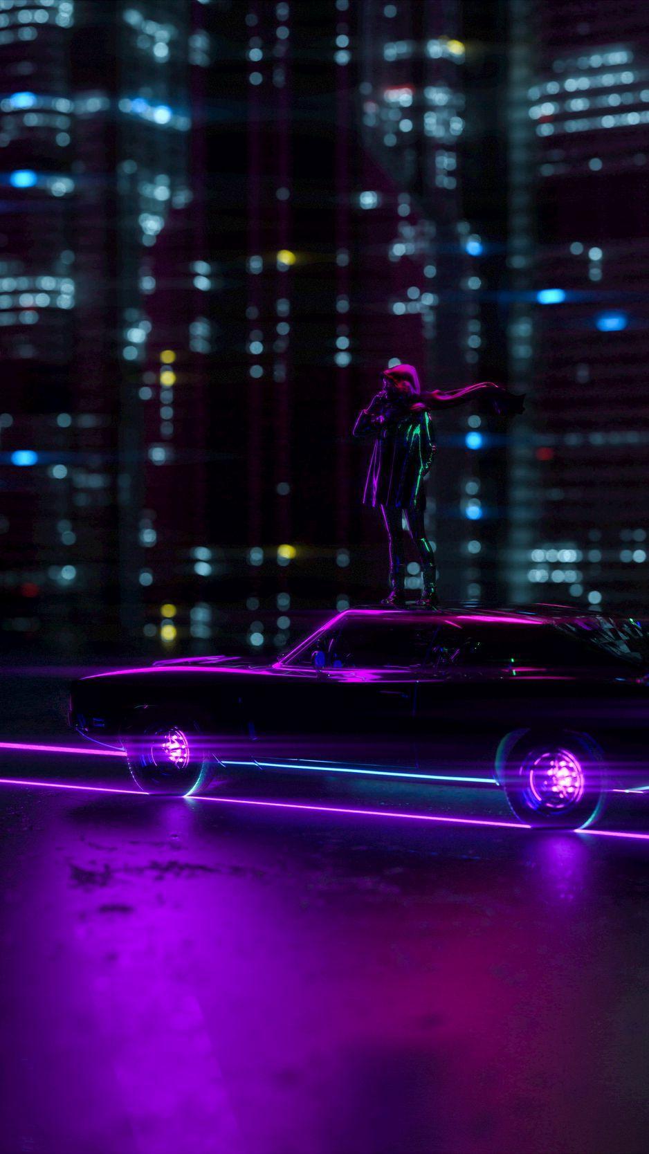 Purple Neon Car Wallpapers Top Free Purple Neon Car Backgrounds