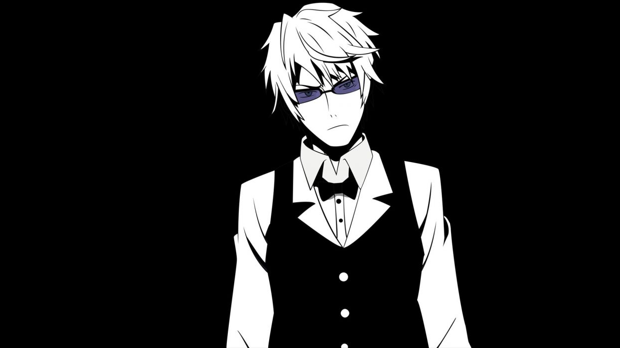 Black and White Anime Boy Wallpapers Top Free Black and White Anime