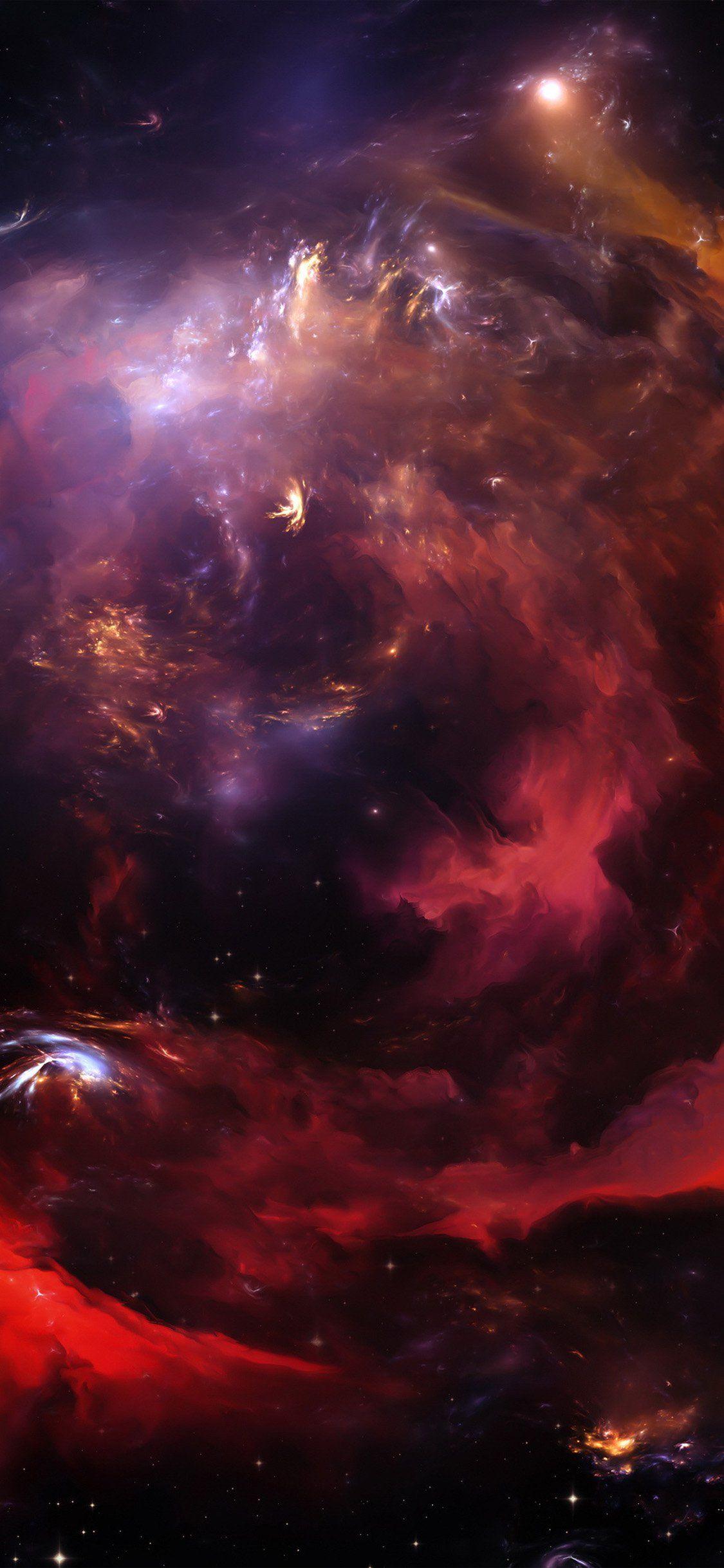 Red Space iPhone Wallpapers Top Free Red Space iPhone Backgrounds