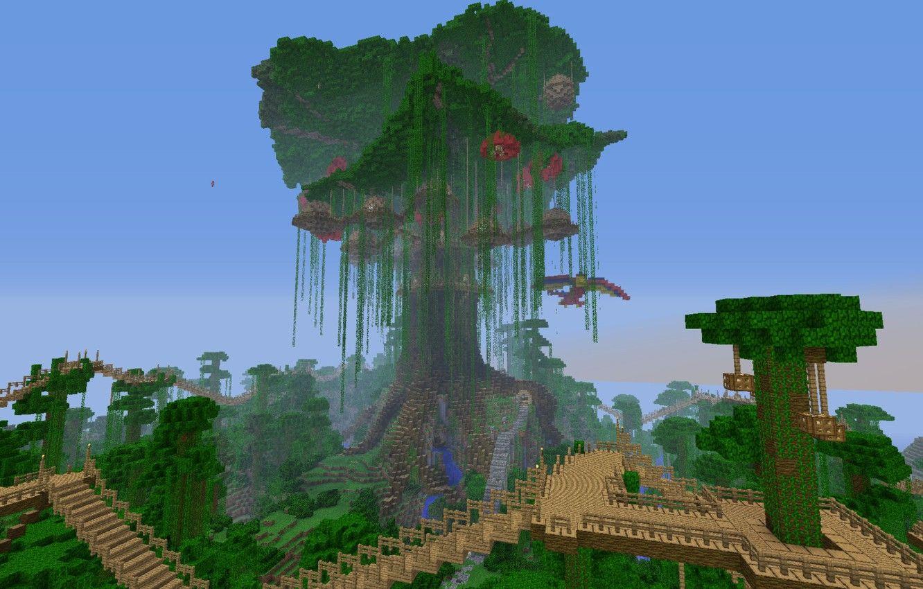 Minecraft Jungle Wallpapers Top Free Minecraft Jungle Backgrounds