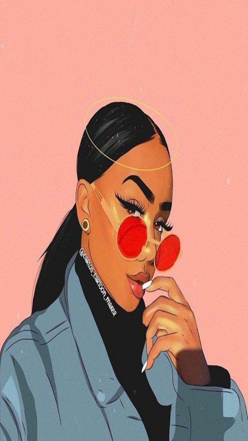 Black Cartoon Girl Wallpapers Top Free Black Cartoon Girl Backgrounds