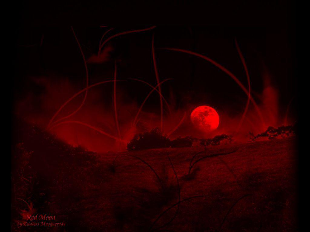 Red Moon Wallpapers Top Free Red Moon Backgrounds WallpaperAccess
