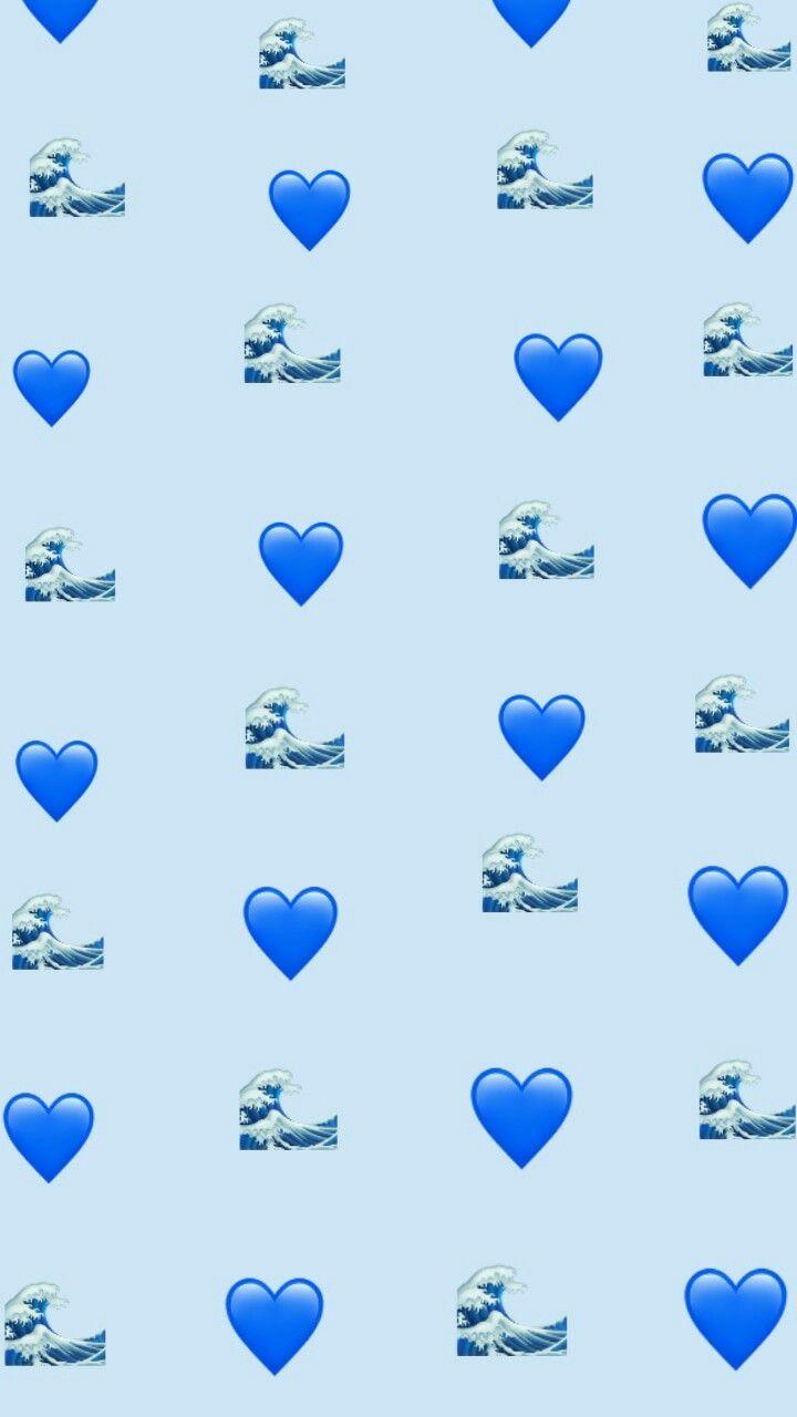 Emoji Blue Wallpapers Top Free Emoji Blue Backgrounds WallpaperAccess