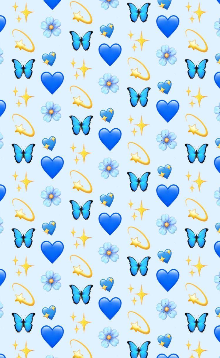 Blue Emoji Wallpapers Top Free Blue Emoji Backgrounds WallpaperAccess
