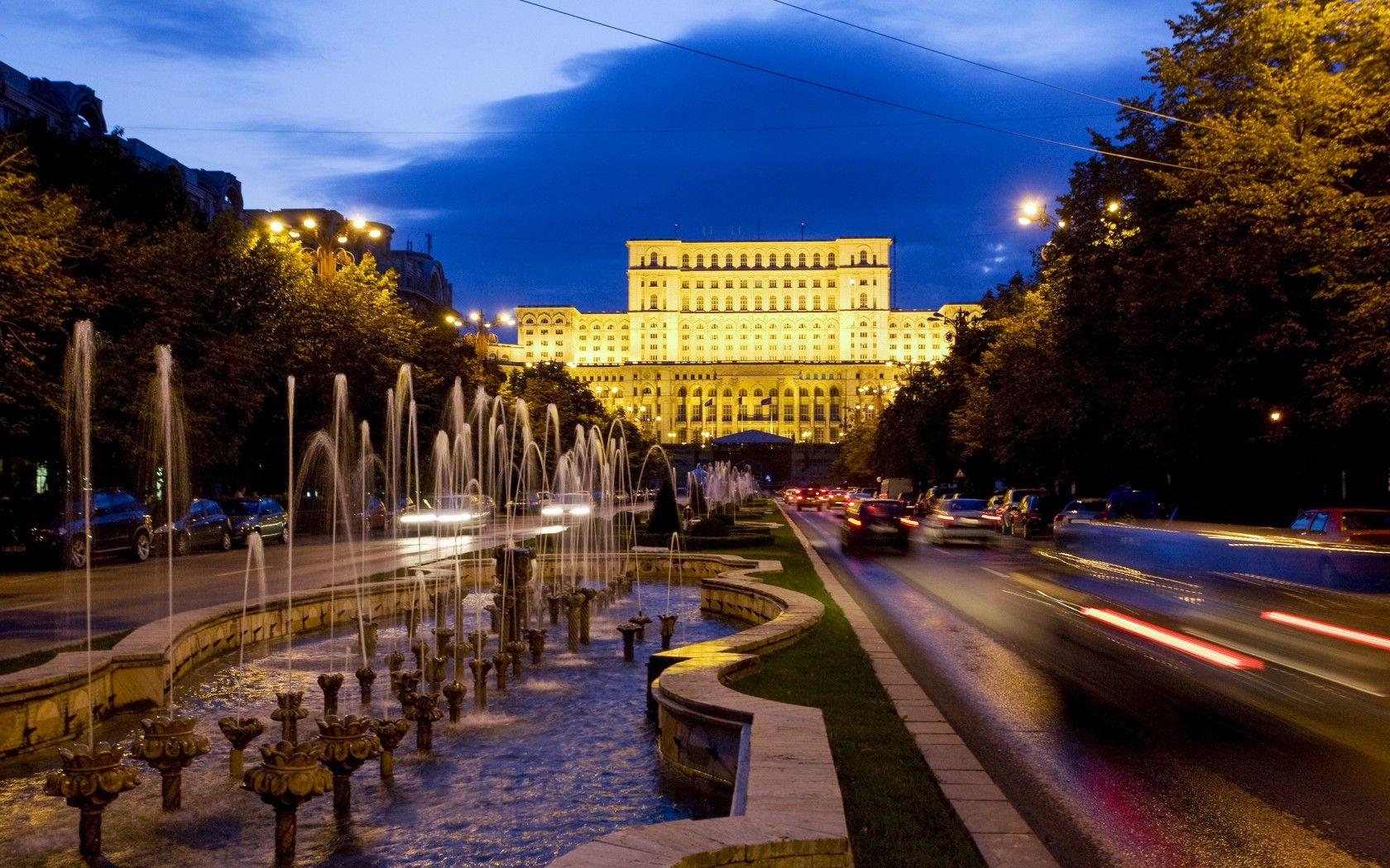 Romania at Night Wallpapers Top Free Romania at Night Backgrounds