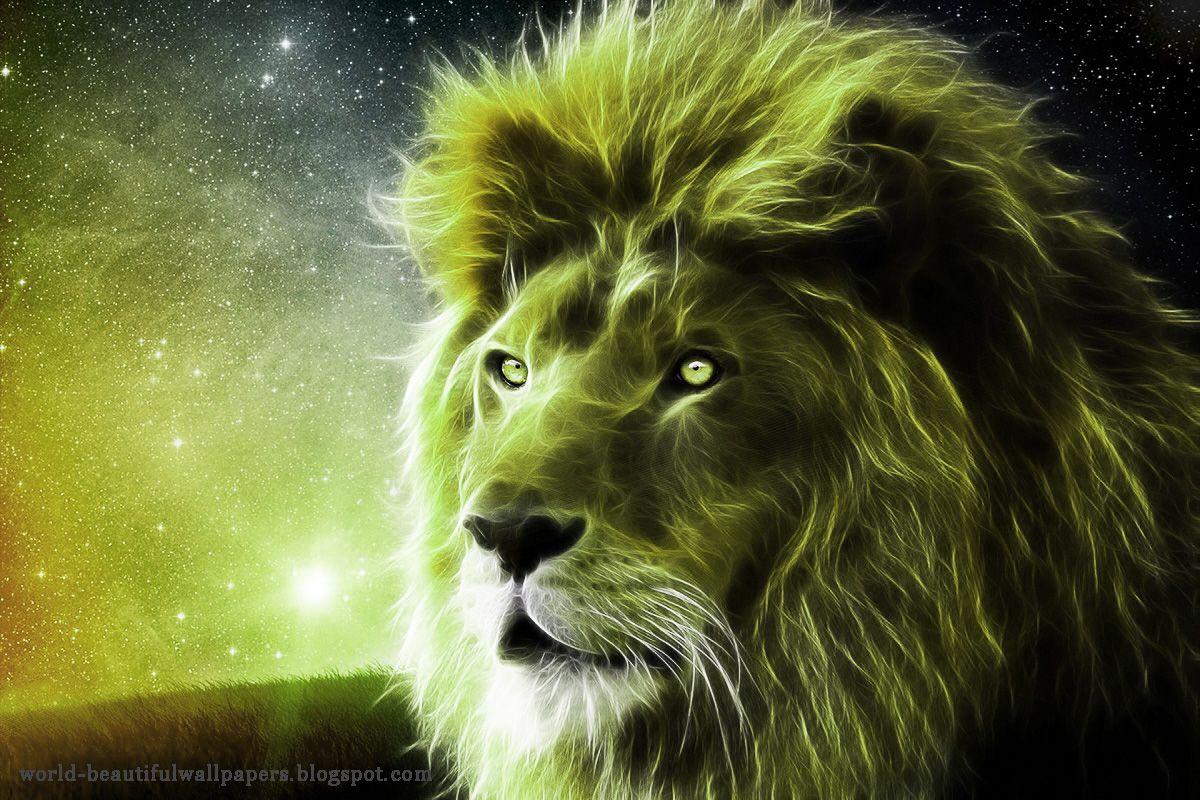 Green Lion Wallpaper