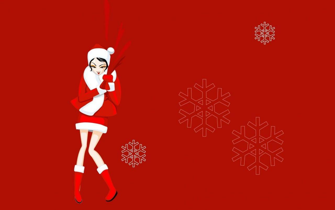 Christmas Girl Wallpapers Top Free Christmas Girl Backgrounds