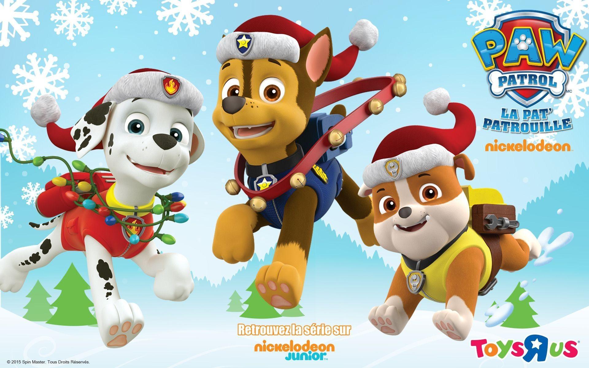 Paw Patrol Christmas Wallpapers Top Free Paw Patrol Christmas