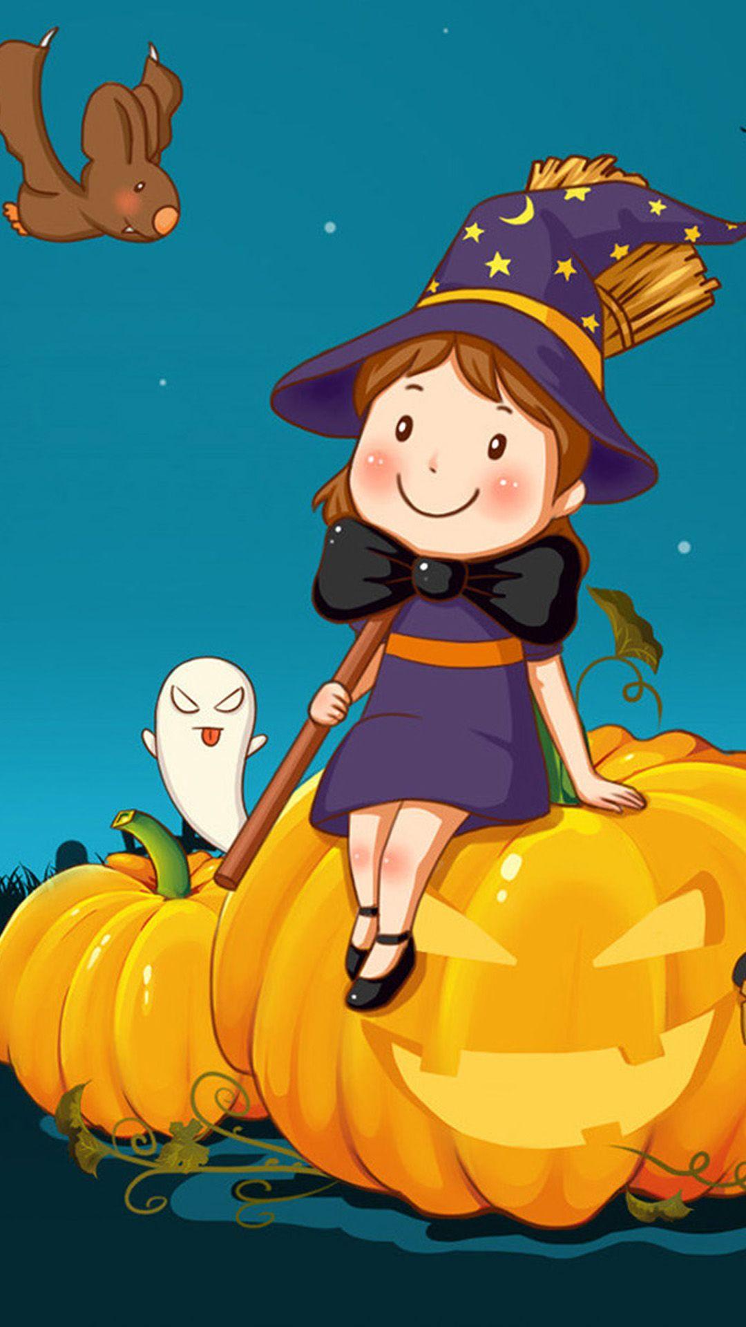 Cute Halloween iPhone Wallpapers Top Free Cute Halloween iPhone