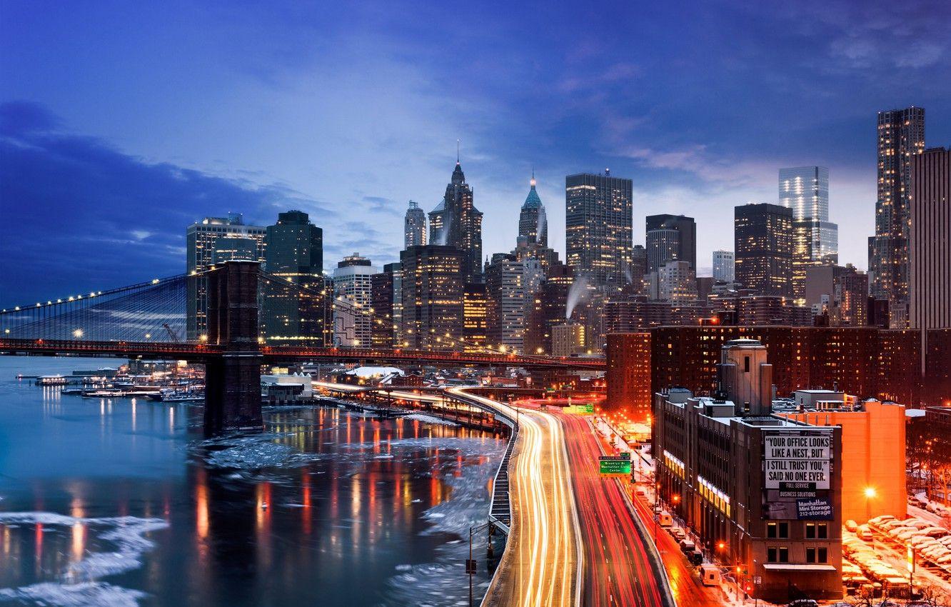 New York City Lights Winter Wallpapers Top Free New York City Lights
