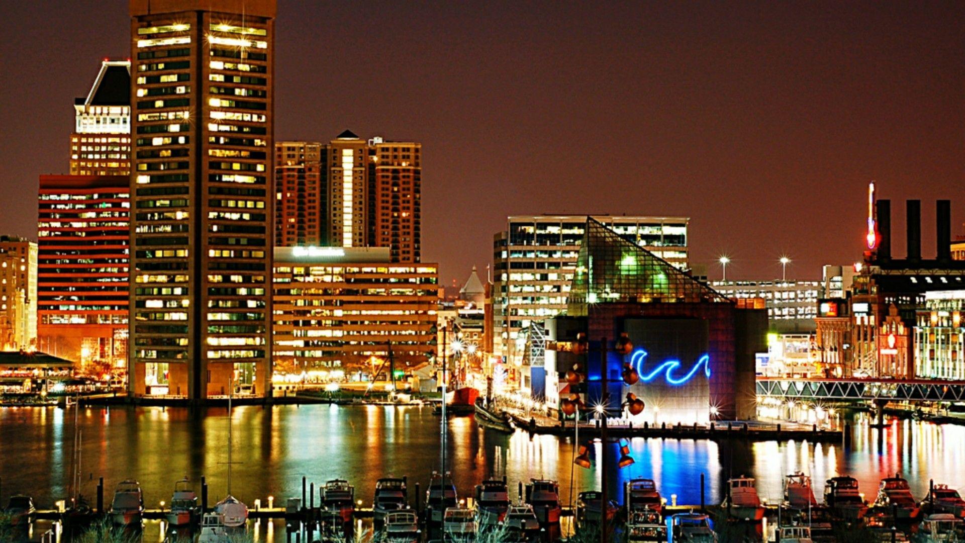 Baltimore Skyline Wallpapers Top Free Baltimore Skyline Backgrounds