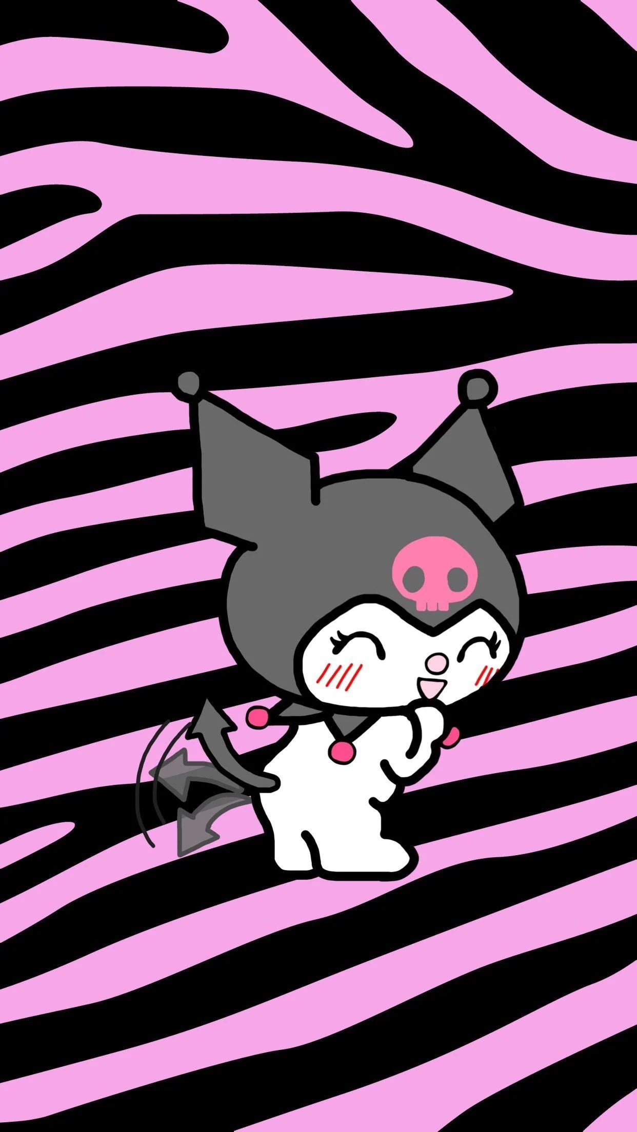 Kuromi iPhone Wallpapers Top Free Kuromi iPhone Backgrounds