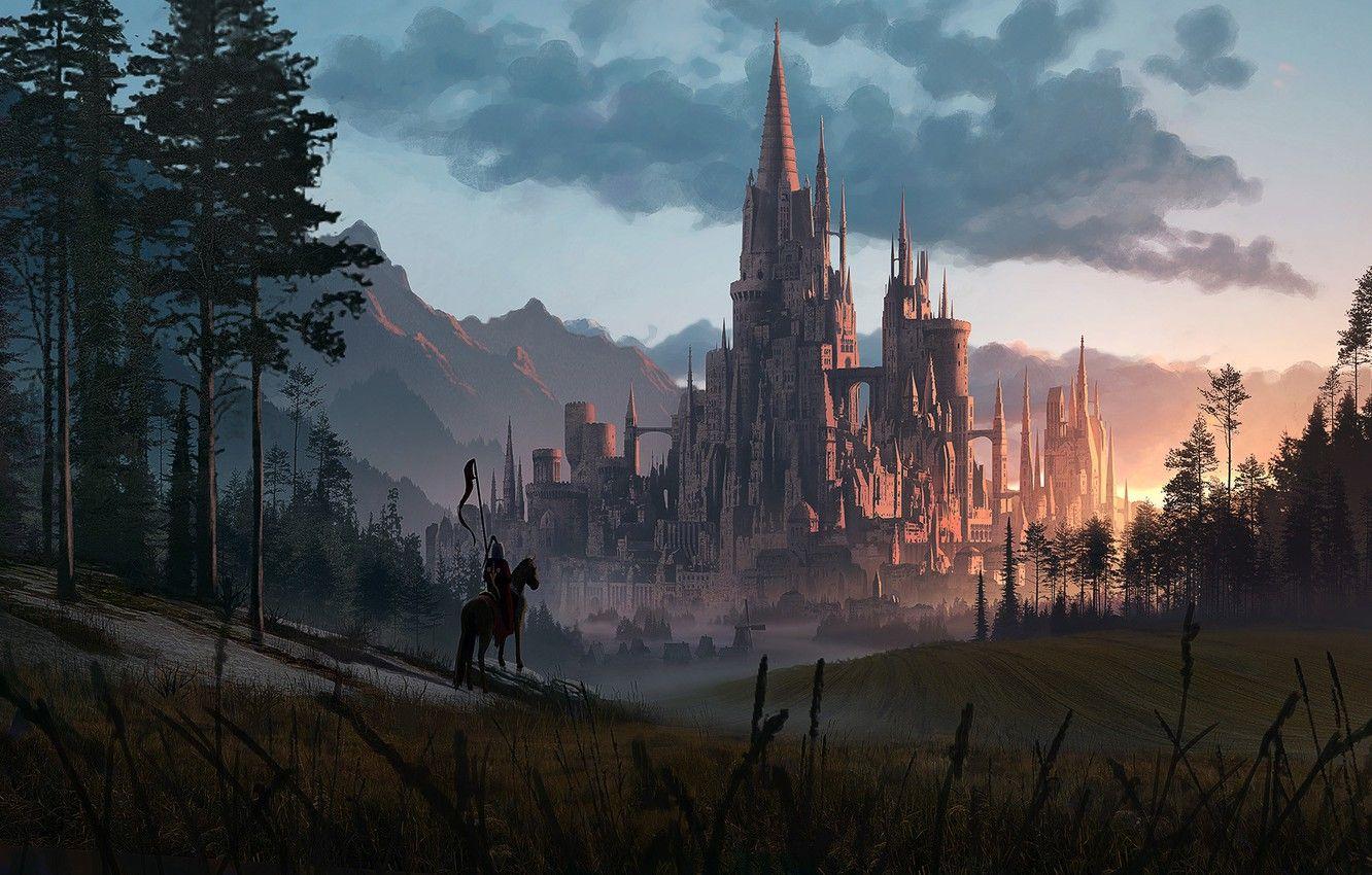 Forest Castle Wallpapers Top Free Forest Castle Backgrounds WallpaperAccess