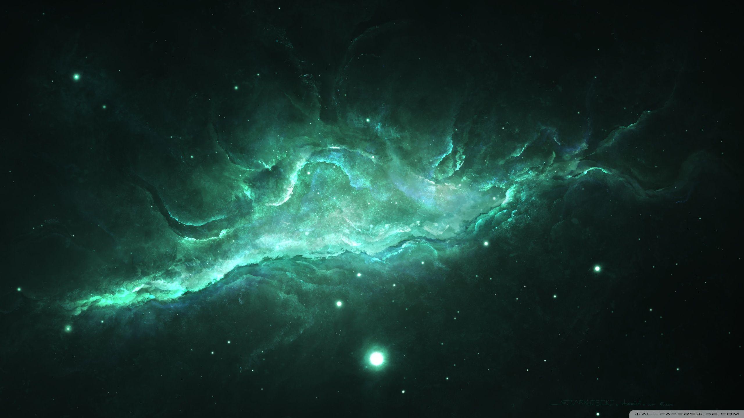 Green Galaxy Wallpapers Top Free Green Galaxy Backgrounds WallpaperAccess