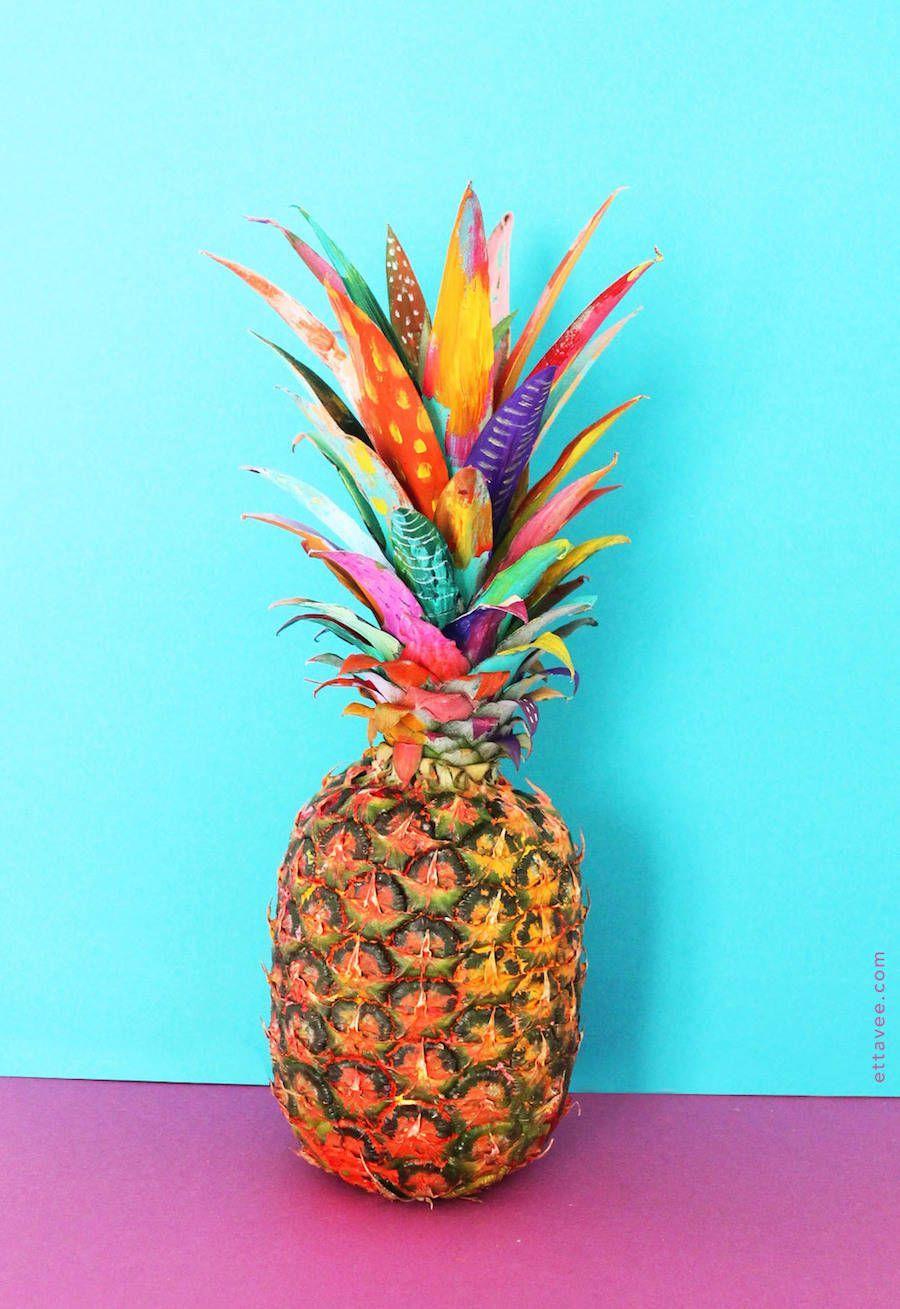 Colorful Pineapple Wallpapers Top Free Colorful Pineapple Backgrounds WallpaperAccess