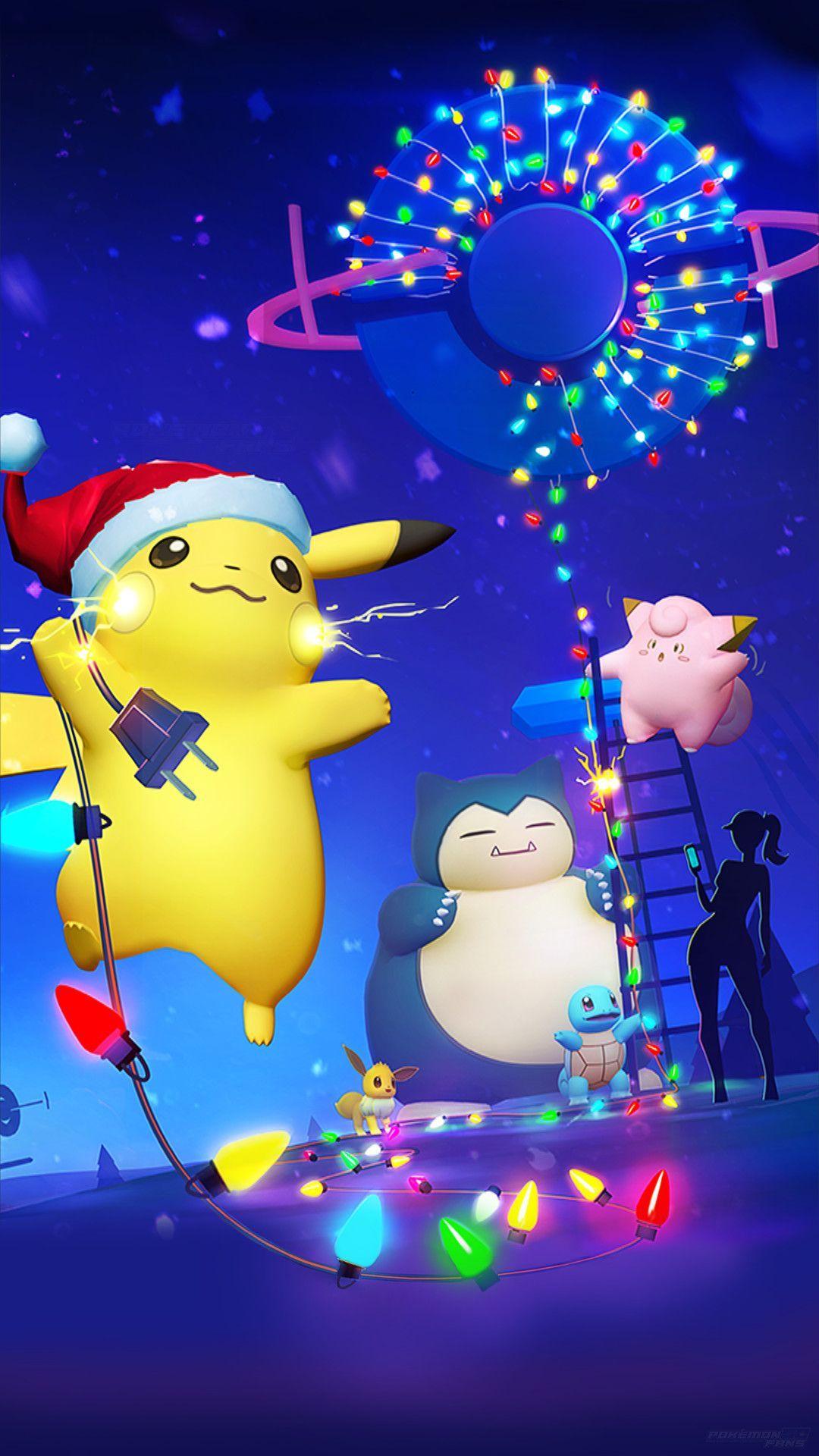 Christmas Pokemon Wallpapers Top Free Christmas Pokemon Backgrounds