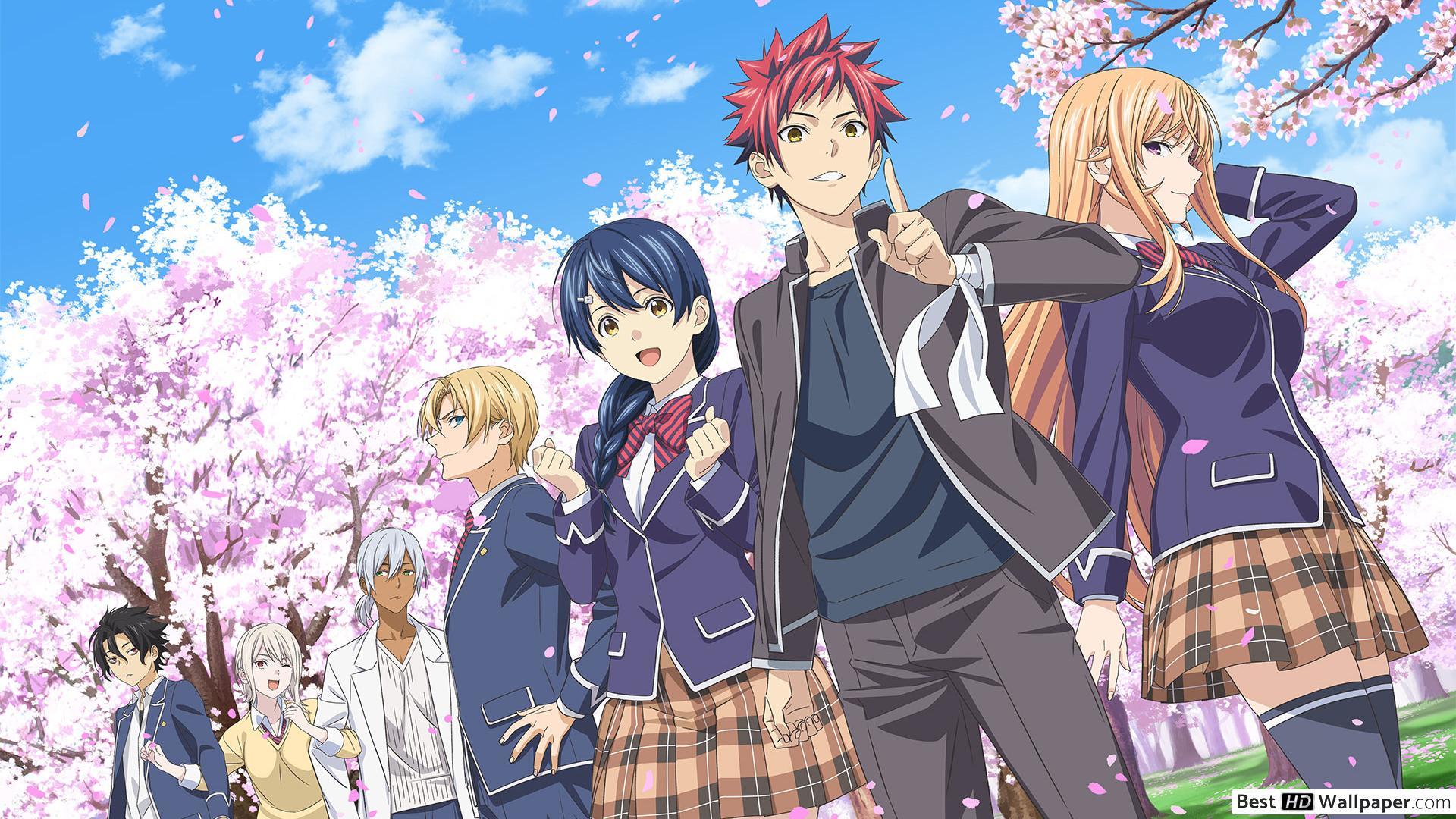 Food Wars 4K Wallpapers Top Free Food Wars 4K Backgrounds WallpaperAccess