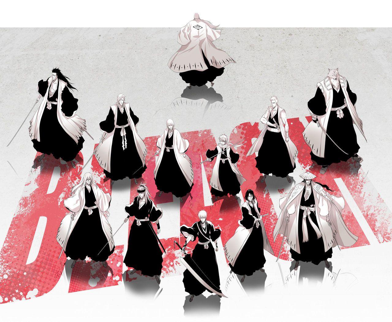Bleach Captains Wallpapers Top Free Bleach Captains Backgrounds