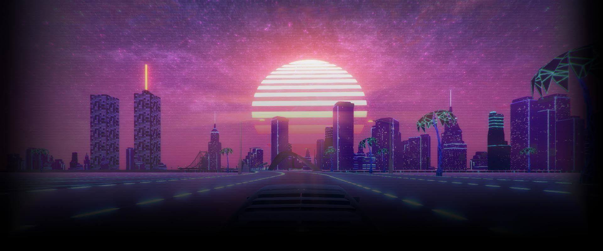 Vaporwave City Wallpapers Top Free Vaporwave City Backgrounds