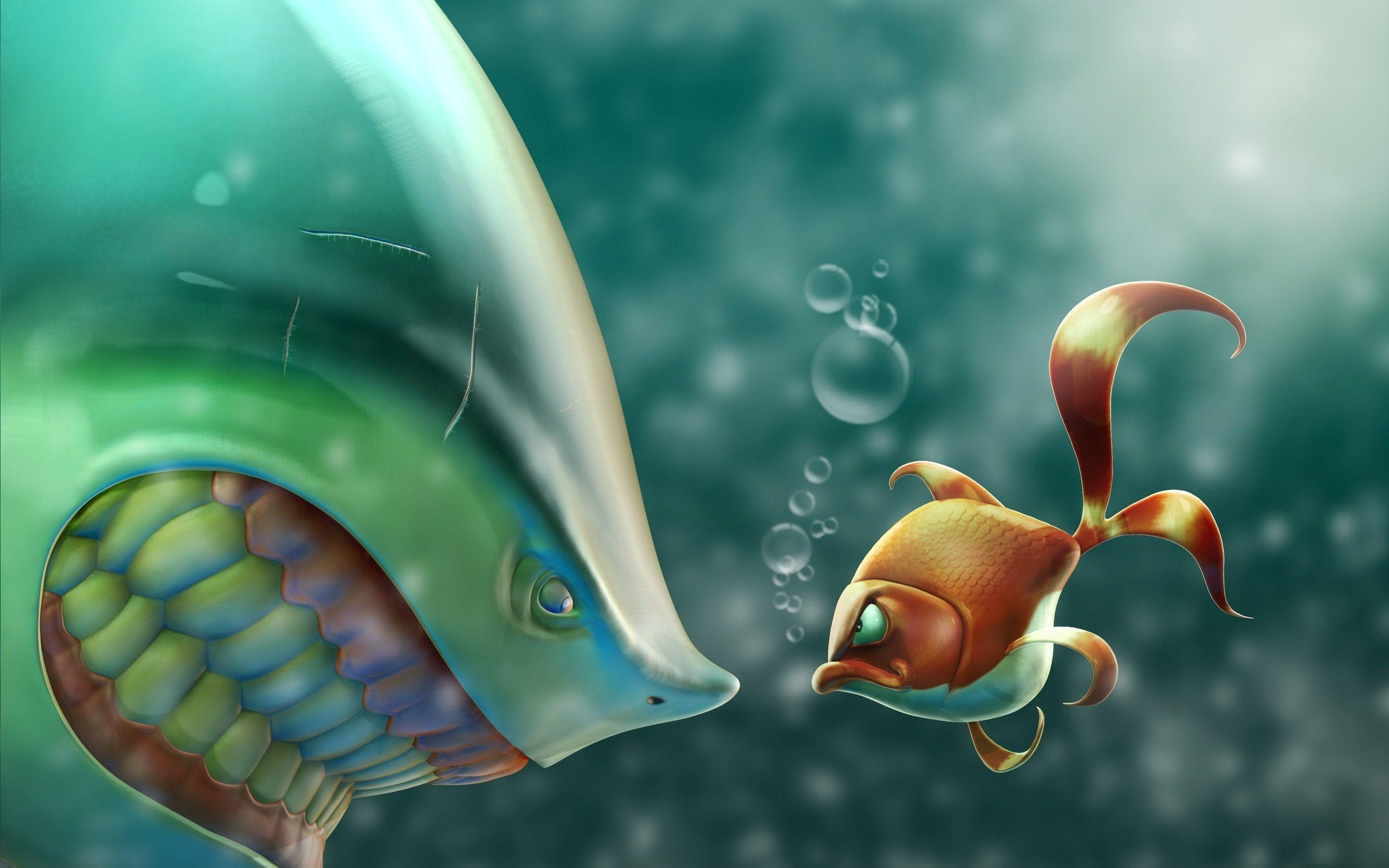 Cute Fish Wallpapers Top Free Cute Fish Backgrounds WallpaperAccess