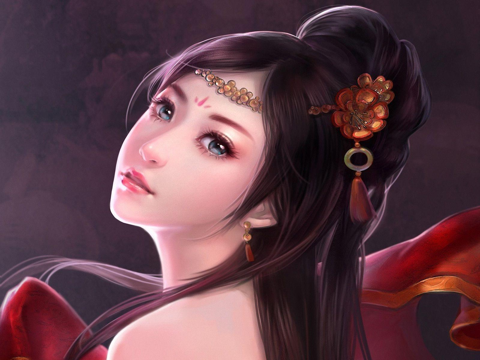 Beautiful Girl Art Wallpapers Top Free Beautiful Girl Art Backgrounds