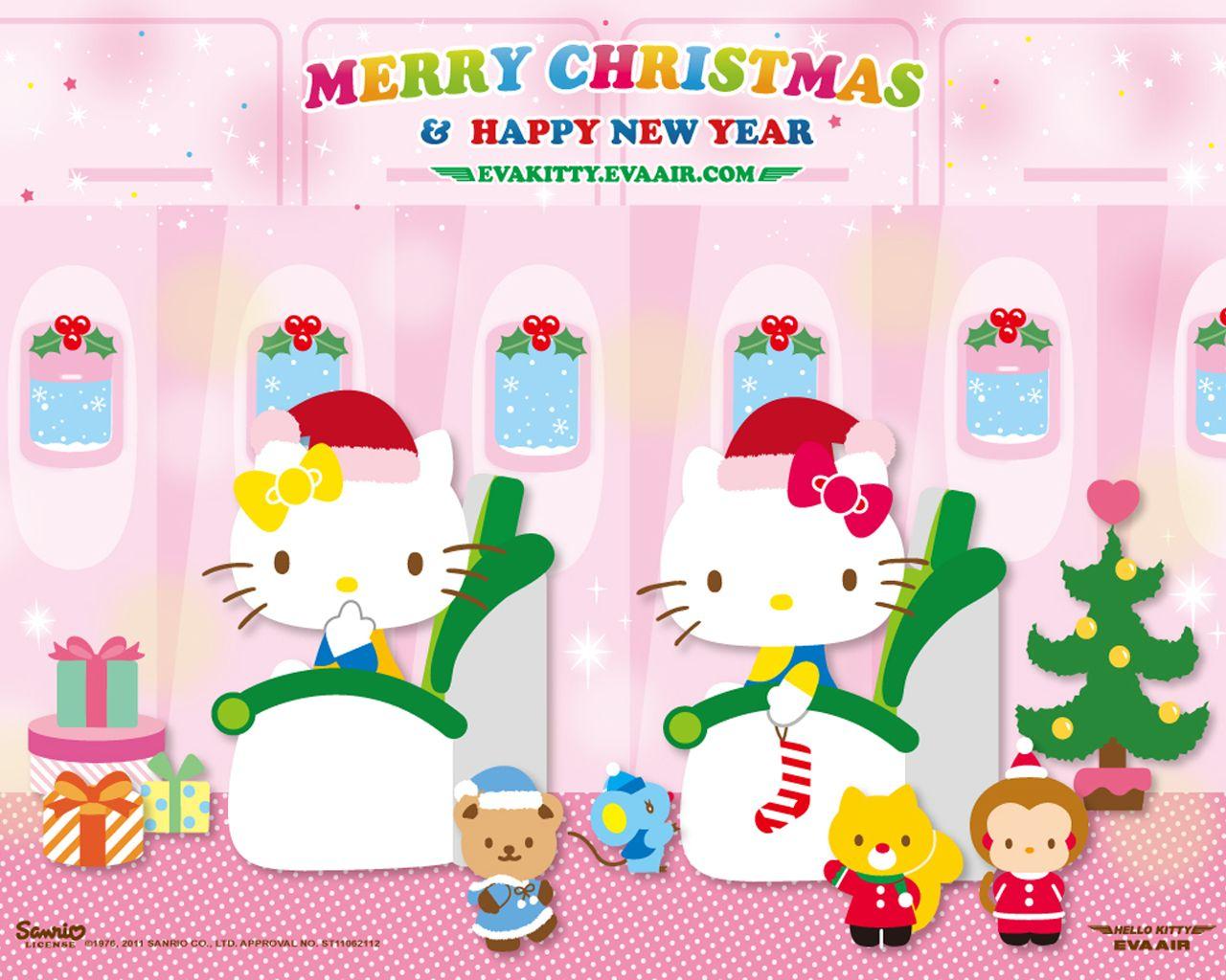Hello Kitty Christmas Wallpapers Top Free Hello Kitty Christmas