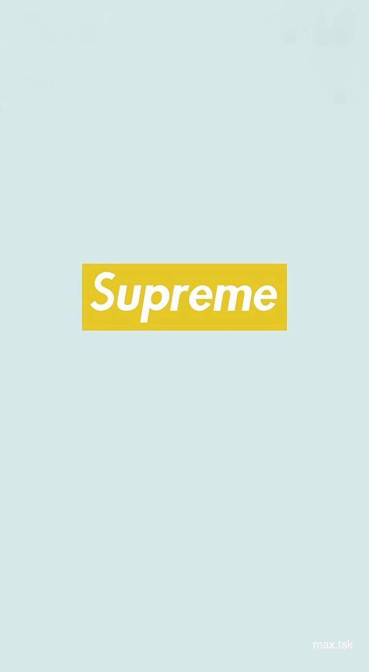 Yellow Supreme Wallpapers Top Free Yellow Supreme Backgrounds