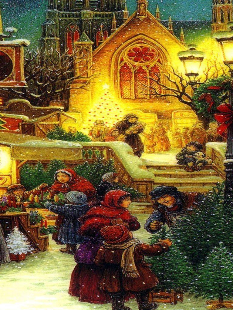 Christmas Drawing Wallpapers Top Free Christmas Drawing Backgrounds WallpaperAccess