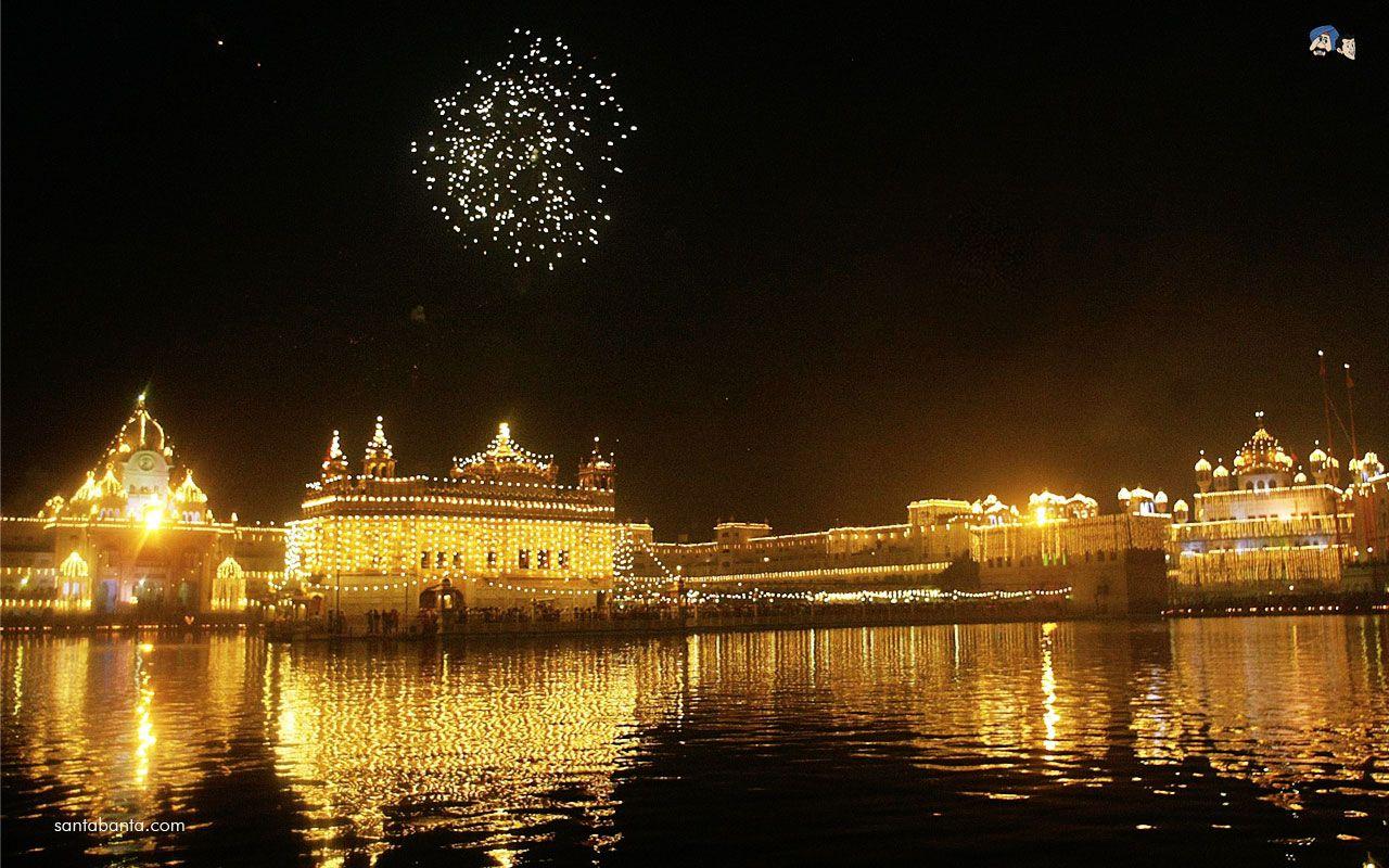 Golden Temple at Night Wallpapers Top Free Golden Temple at Night