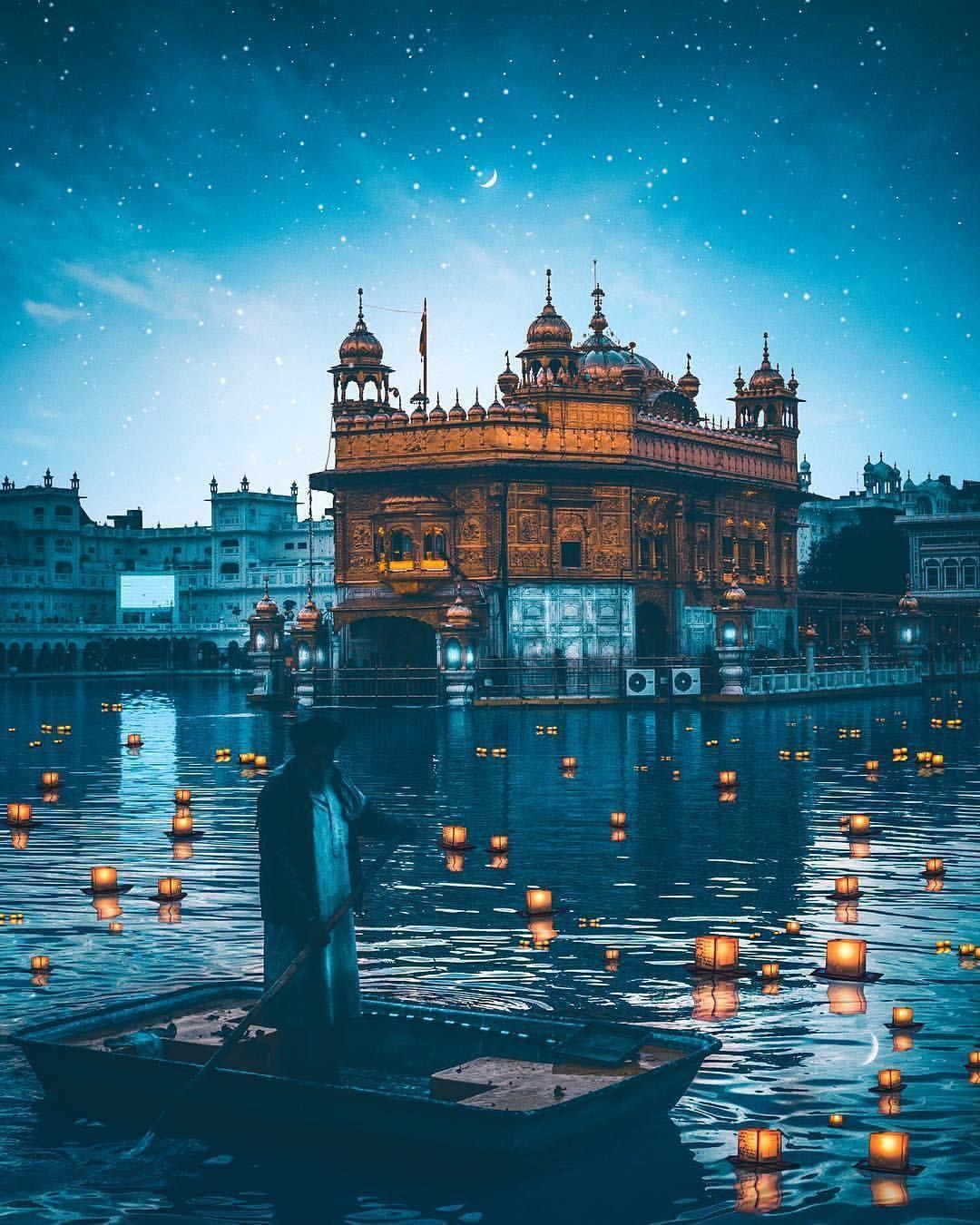 Golden Temple at Night Wallpapers Top Free Golden Temple at Night