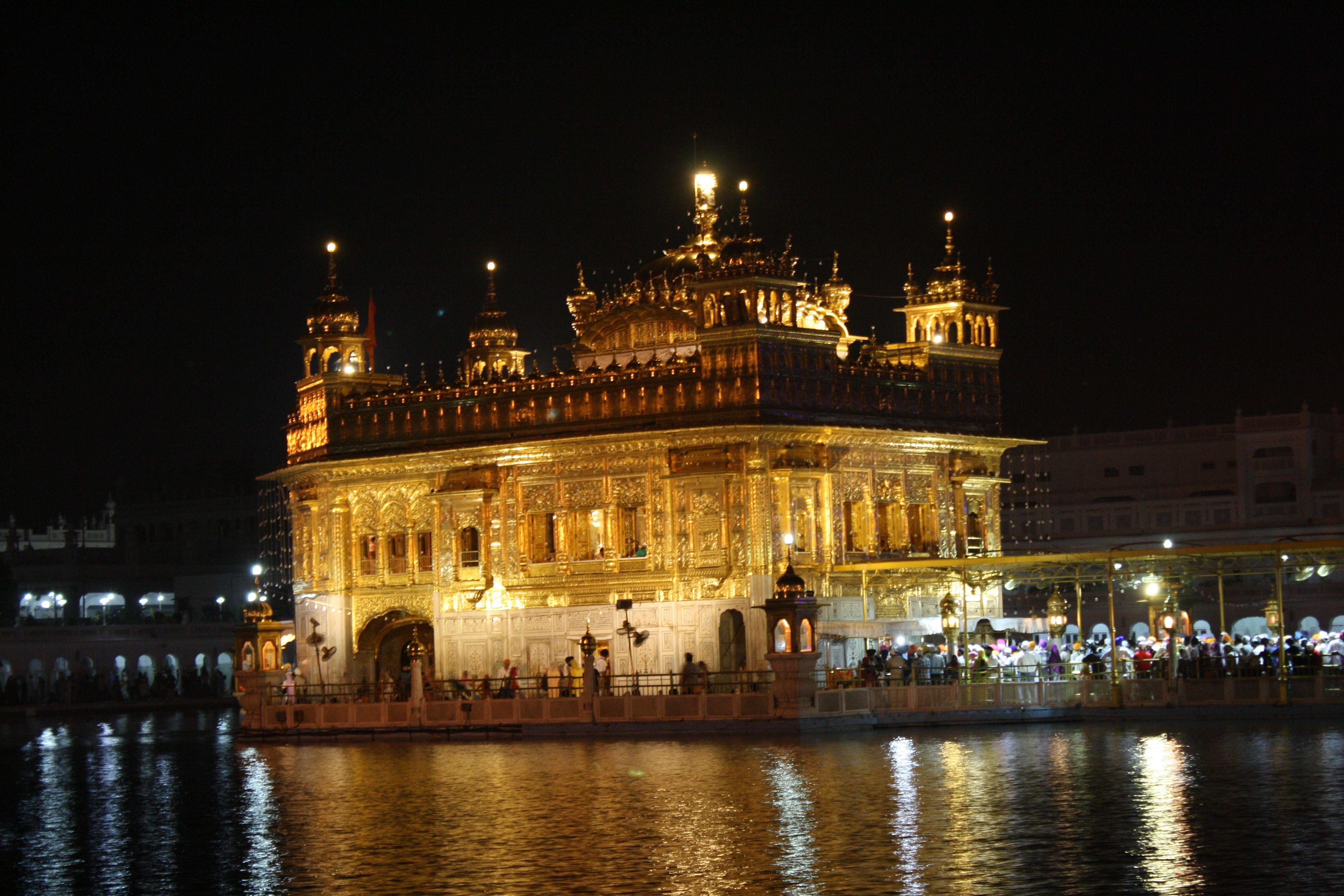 Golden Temple Night Wallpapers Top Free Golden Temple Night