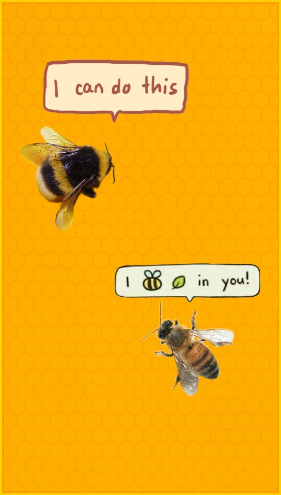 Yellow Bee Aesthetic Wallpapers Top Free Yellow Bee Aesthetic