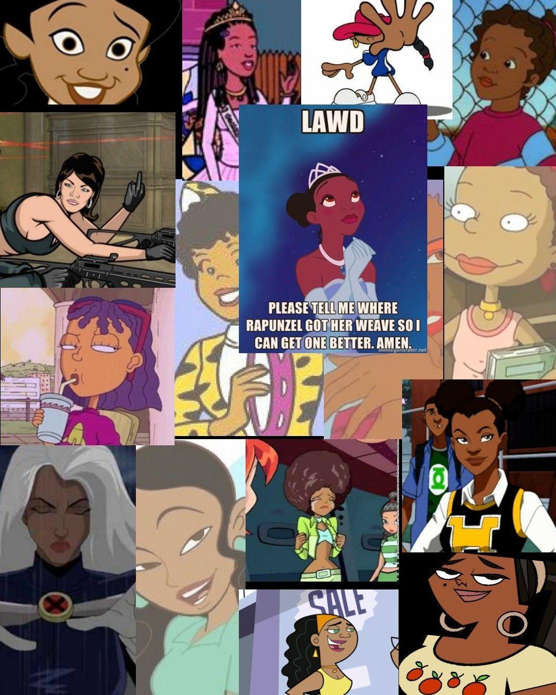 Black Cartoon Characters Wallpapers Top Free Black Cartoon Characters